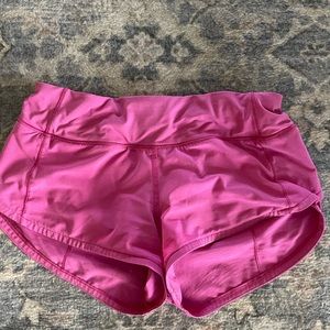 Lululemon speed ups pink size 2